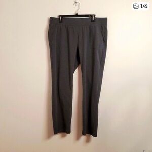 St. John's Bay Dark Gray Active wear pants. XL. Excellent condition